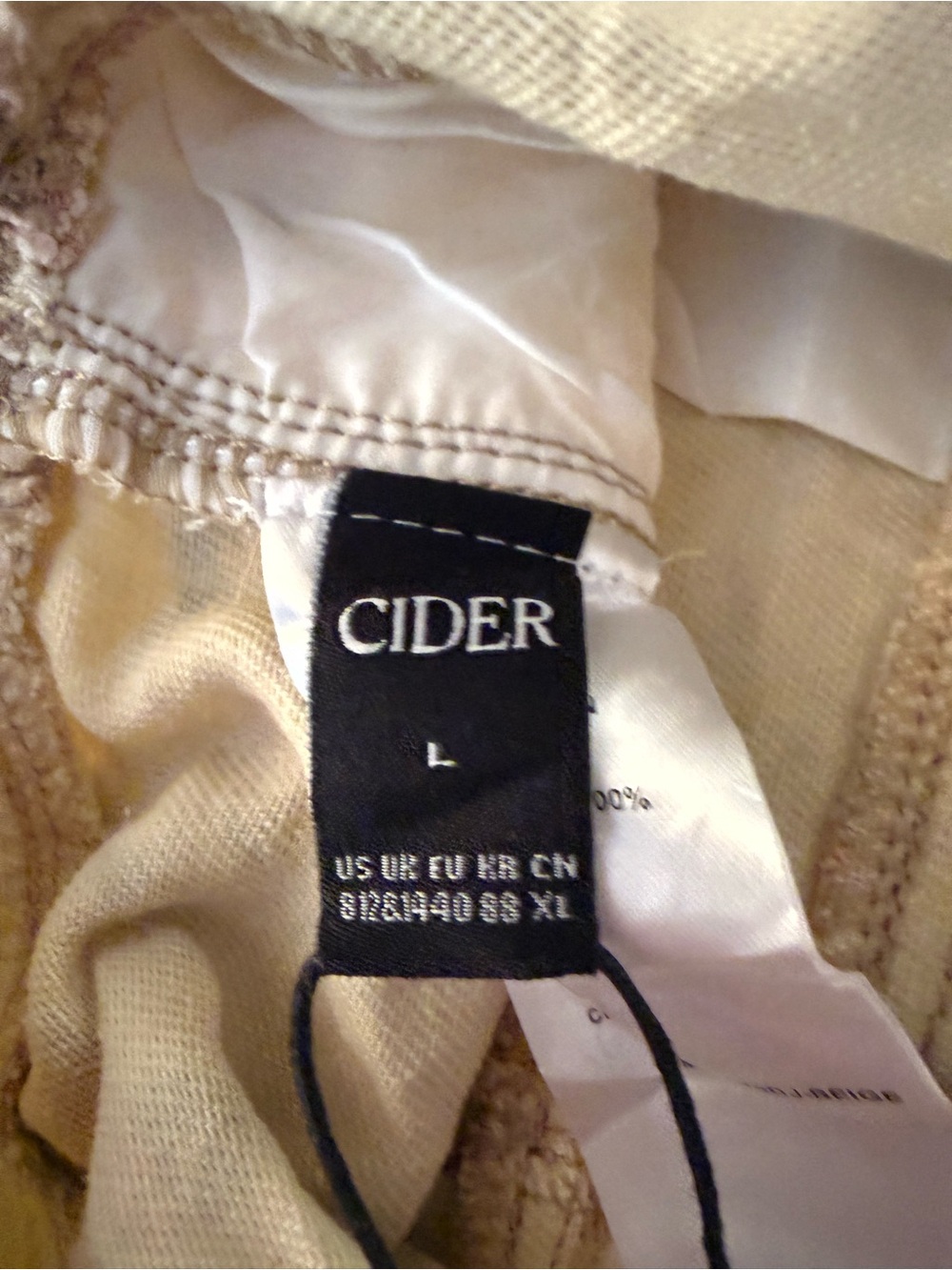 Cider Floral Cream Cotton Overalls with Multicolor Botanical Print - Picture 13 of 13